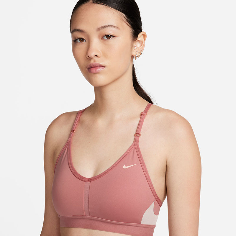Nike Women's Indy Light-Support Padded V-Neck Sports Bra