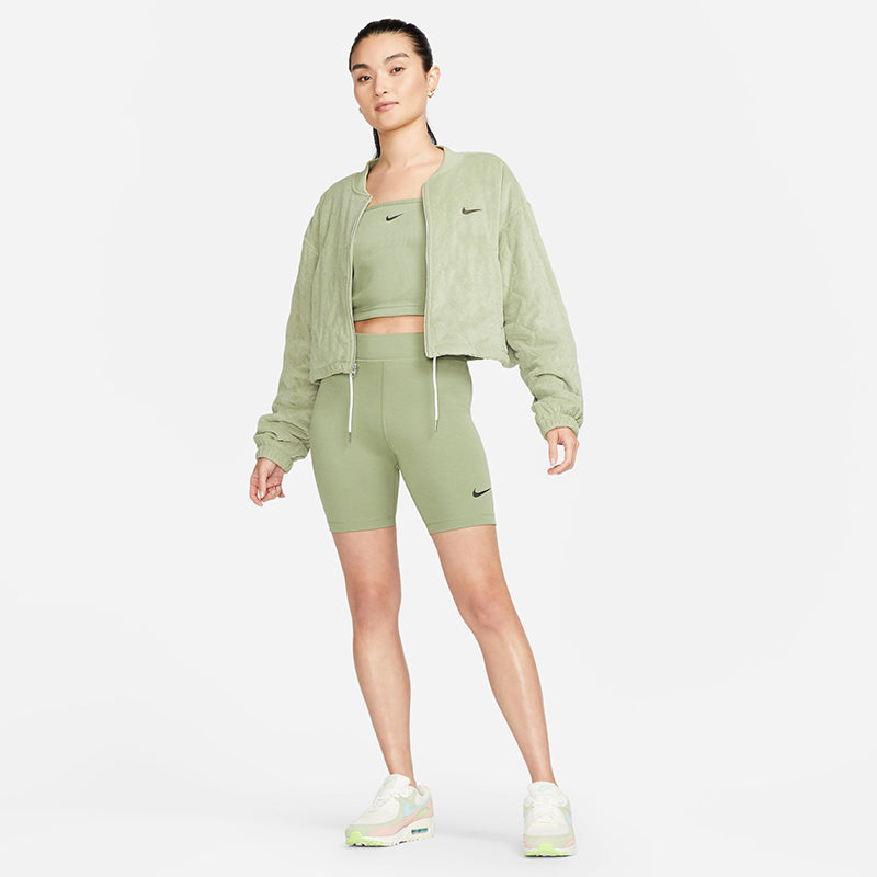 Nike Women's Sportswear Essential Ribbed Cropp Top