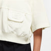Nike Women's Sportswear City Utility French Terry Short-Sleeve Top