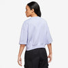 Nike Women's Sportswear City Utility French Terry Short-Sleeve Top