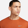 Nike Men's Dri-Fit UV Miler Short-Sleeve Running Top