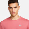 Nike Men's Dri-Fit UV Miler Short-Sleeve Running Top