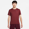 Nike Men's Dri-Fit UV Miler Short-Sleeve Running Top