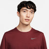 Nike Men's Dri-Fit UV Miler Short-Sleeve Running Top