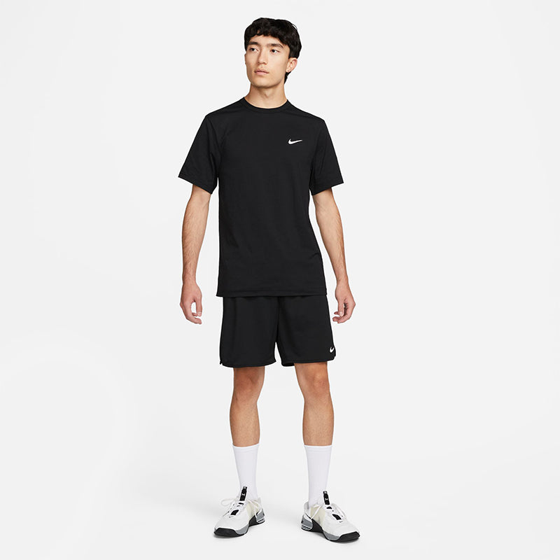 Nike Men's Dri FIT UV Hyverse Short-Sleeve Fitness Top