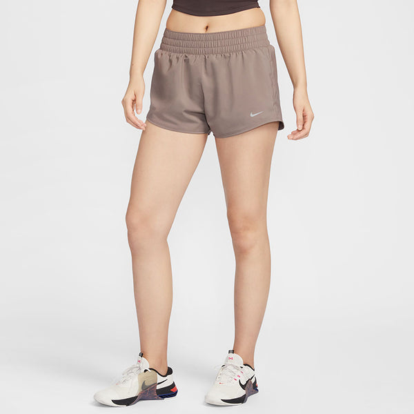 Nike Women's Dri-Fit One Mid-Rise 3" Brief-Lined Shorts