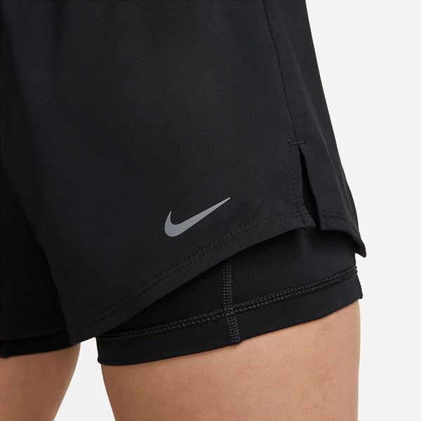 Nike Women's Dri-Fit One Mid-Rise 3" 2-in-1 Shorts