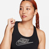 Nike Women's Swoosh Medium Support Padded Logo Sports Bra