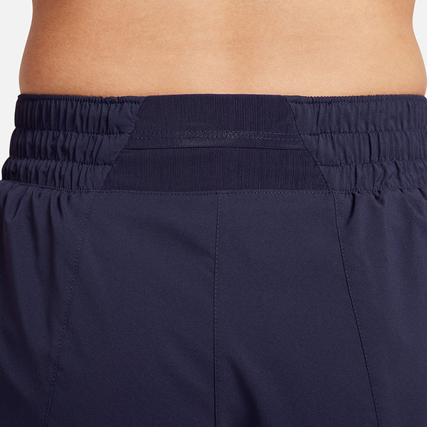 Nike Women's Dri-Fit One Swoosh Mid-Rise Brief-Lined Running Shorts