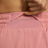Nike Women's Dri-Fit One Swoosh Mid-Rise Brief-Lined Running Shorts