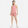 Nike Women's Dri-Fit One Swoosh Mid-Rise Brief-Lined Running Shorts