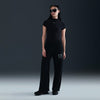Nike Women's Sportswear Club Fleece Mid-Rise-Wide Leg Graphic Pants