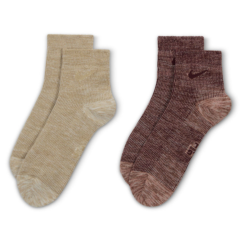Nike Unisex Everyday Cushioned Ankle Socks (2 Pairs)