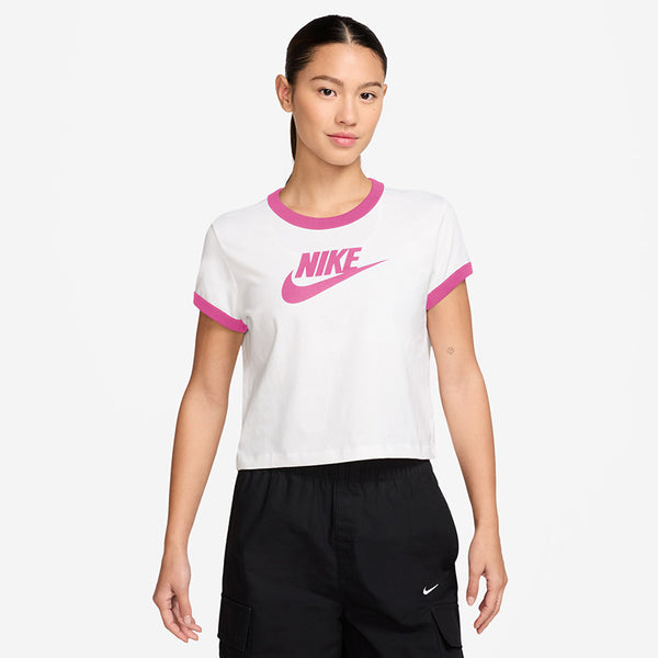 Nike Women's Sportswear Short-Sleeve Ringer T-Shirt