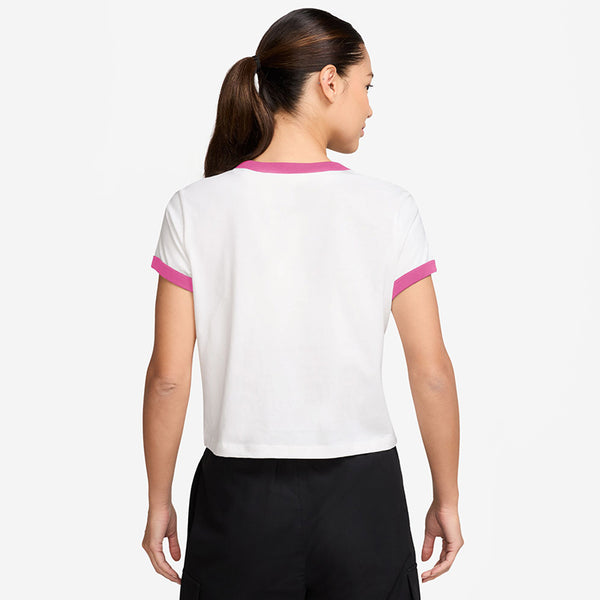 Nike Women's Sportswear Short-Sleeve Ringer T-Shirt