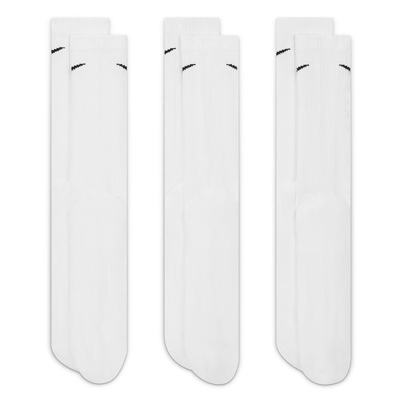 Nike Unisex Everyday Plus Cushioned Training Crew Socks (3 Pairs)