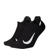 Nike Unisex Multiplier Running No-Show Socks (2 Pairs)