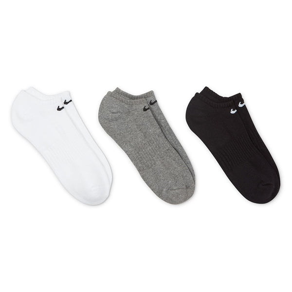 Nike Unisex Everyday Cushioned Training No-Show Socks (3 Pairs)