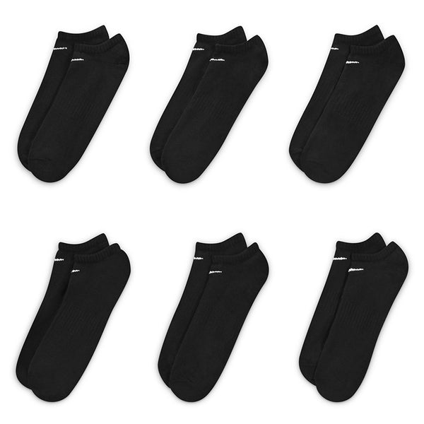Nike Unisex Everyday Lightweight Training No-Show Socks (6 Pairs)