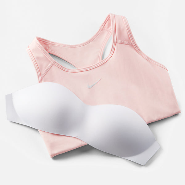 Nike Women's Swoosh Medium Support 1-Piece Pad Sports Bra.