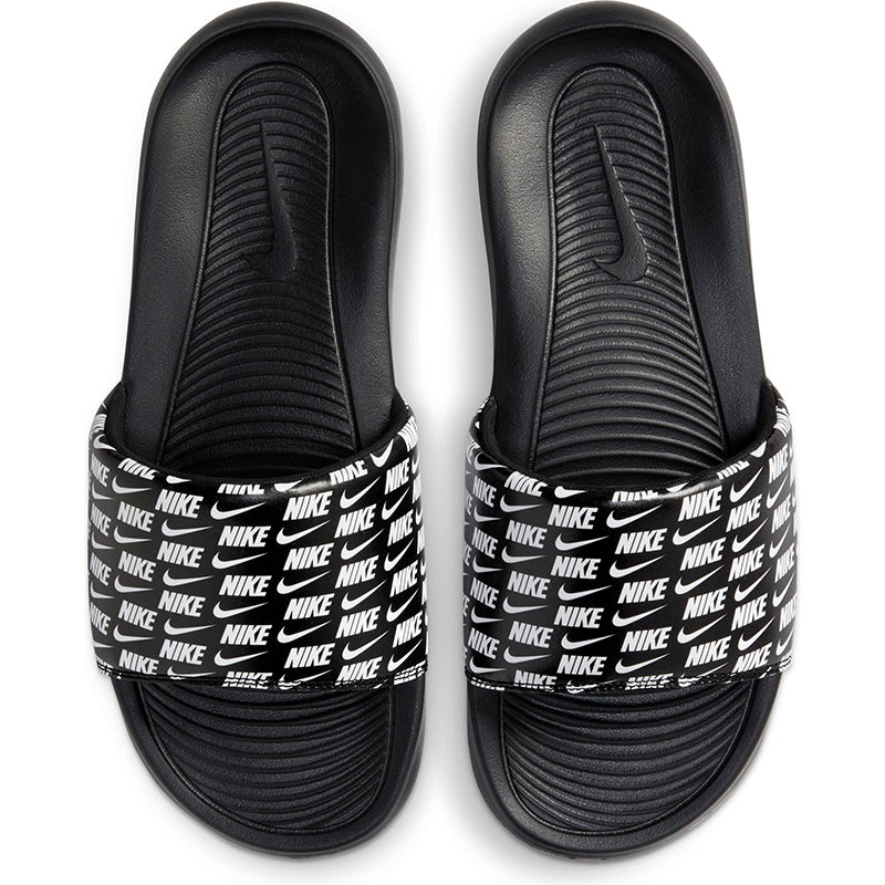 Nike Men's Victori Printed Slide Black/White-Black.