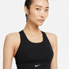 Nike Dri-FIT Swoosh Women's Medium-Support 1-Piece Padded Longline Sports Bra.