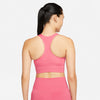 Nike Dri-FIT Swoosh Women's Medium-Support 1-Piece Padded Longline Sports Bra.