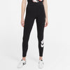 Nike High Waisted Leggings Black/White Women Sportswear.