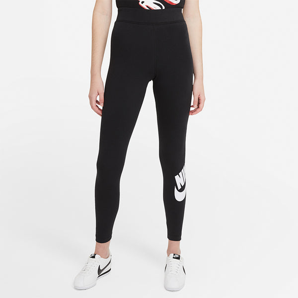 Nike High Waisted Leggings Black/White Women Sportswear.