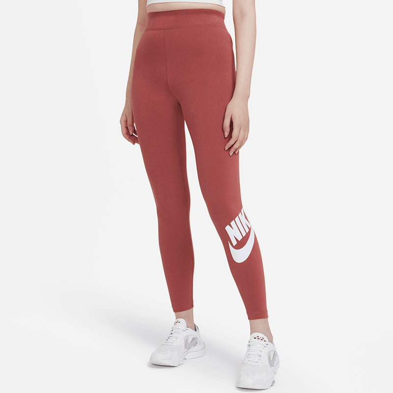 Nike Women's Sportswear Essential High-Waisted Logo Leggings