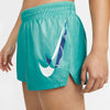 Nike Women's Dri-Fit Swoosh Running Shorts.