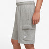 Nike Sportswear Club Dk Grey Heather/Matte Silver/White Men Sportswear.