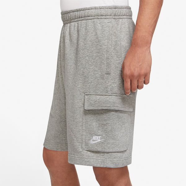 Nike Sportswear Club Dk Grey Heather/Matte Silver/White Men Sportswear.