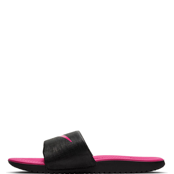 Nike Kawa Black/Vivid Pink Boys Young Athlete.