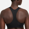 Nike Women's Dri-Fit Swoosh Medium Support 1-Piece Pad Graphic Sports Bra.