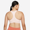 Nike Women's Dri-Fit Swoosh Medium Support 1-Piece Pad Graphic Sports Bra.