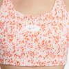 Nike Women's Dri-Fit Swoosh Icon Clash Medium-Support Padded Strappy Printed Sports Bra.
