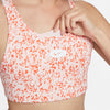 Nike Women's Dri-Fit Swoosh Icon Clash Medium-Support Padded Strappy Printed Sports Bra.