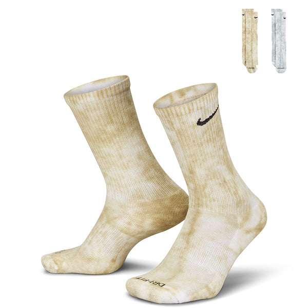 Nike Unisex Everyday Plus Cushioned Tie-Dye Crew Socks (2 Pairs)