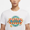 Nike Men's Pattern Printing Round Neck Basketball T-Shirt