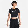 Nike Women's Cropped T-Shirt.