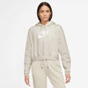 Nike Women's Sportswear Club Fleece Oversized Crop Graphic Hoodie
