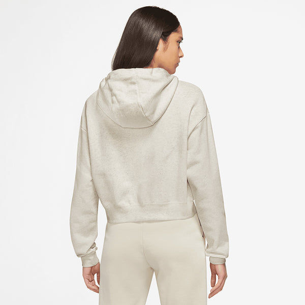 Nike Women's Sportswear Club Fleece Oversized Crop Graphic Hoodie