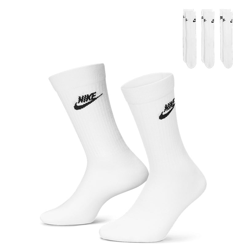 Nike Unisex Sportswear Everyday Essential Crew Socks (3 Pairs)