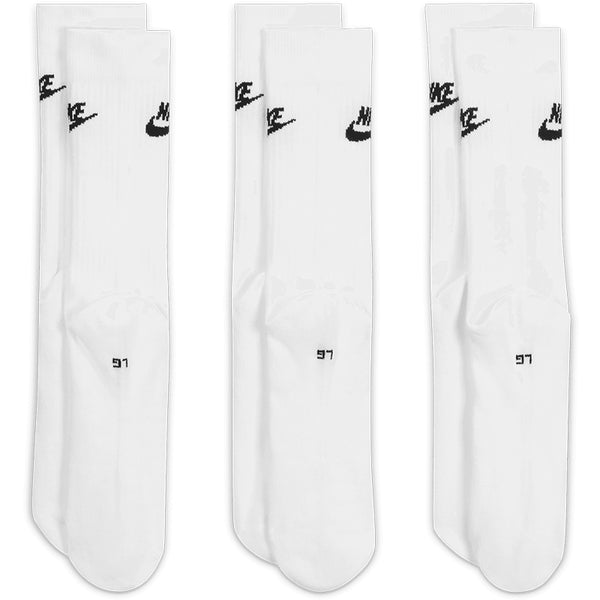 Nike Unisex Sportswear Everyday Essential Crew Socks (3 Pairs)
