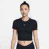 Nike Women's Sportswear Essential Slim-Fit Crop T-Shirt