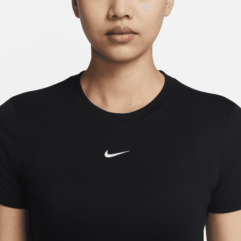 Nike Women's Sportswear Essential Slim-Fit Crop T-Shirt