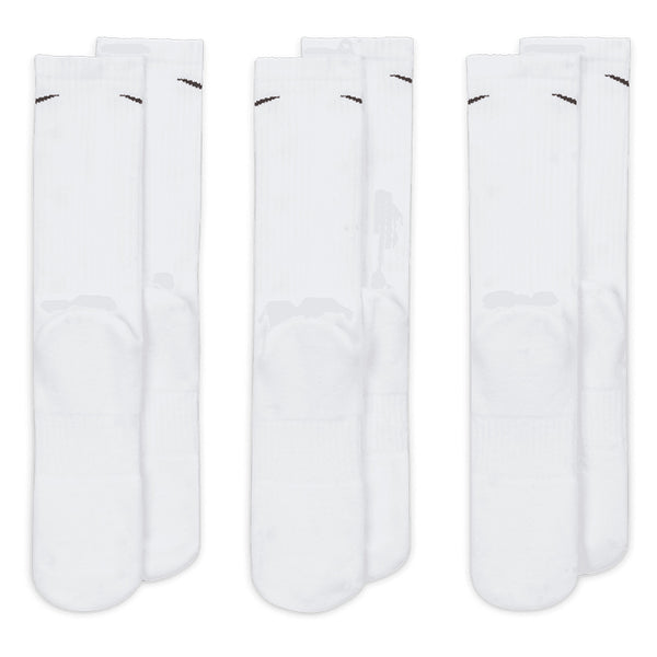 Nike Unisex Everyday Cushioned Training Crew Socks (3 Pairs)