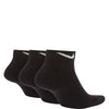 Nike Everyday Cushioned Black/White Unisex Sportswear.
