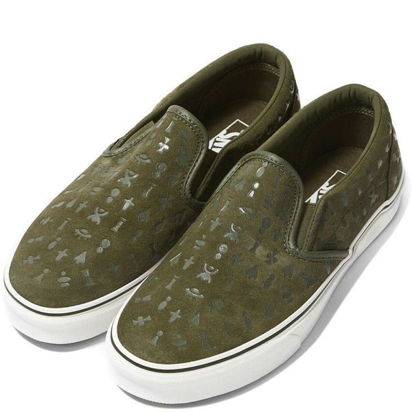 Vans Men's Classic Slip On Grey.
